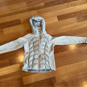 Michael Kors Gray Hooded Jacket